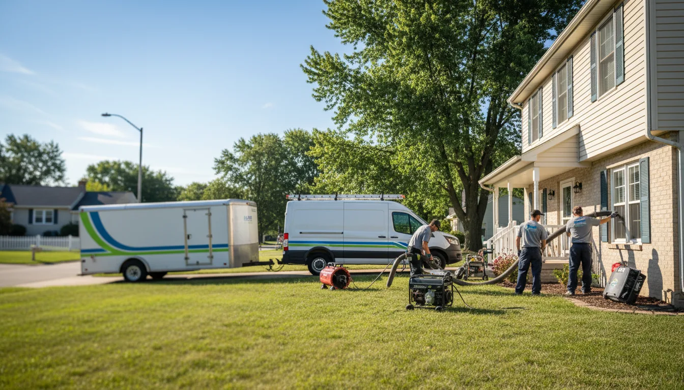 Flooded Basement Restoration And Cleanup With Repair in Graceville, MN near me